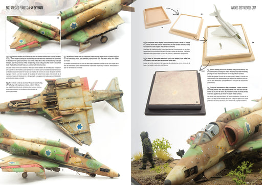 AK Interactive 918 Wrecked Planes Weathered Modeling Book
