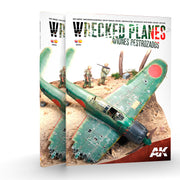 AK Interactive 918 Wrecked Planes Weathered Modeling Book