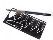 AK Interactive 9311 Photo-Etched Saw Set with 7 Tips