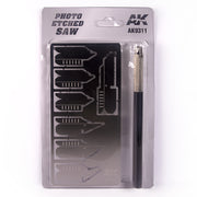 AK Interactive 9311 Photo-Etched Saw Set with 7 Tips