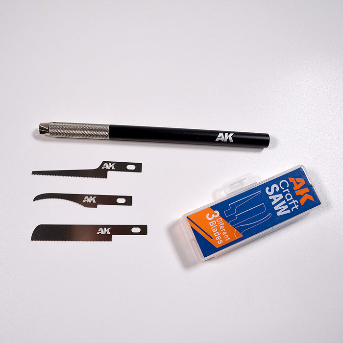 AK Interactive 9312 Craft Saw Set with 3 Blades