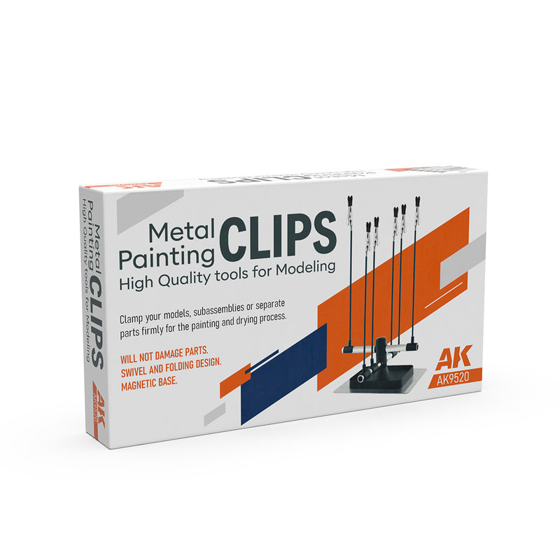 AK Interactive 9520 Metal Painting Clips