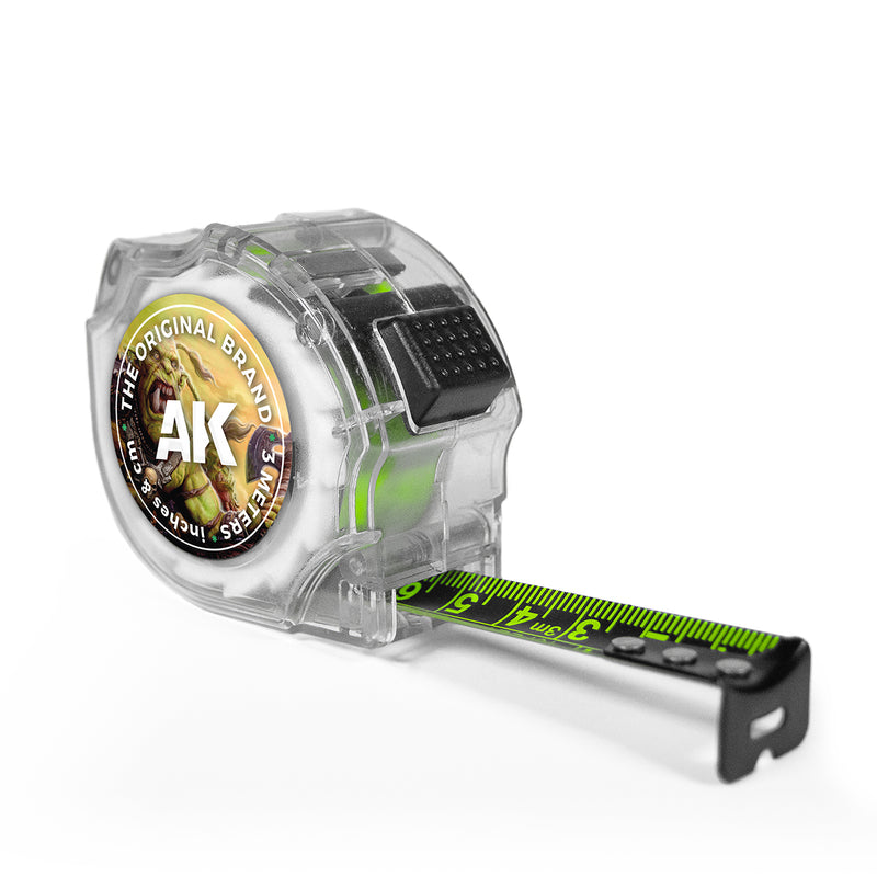 AK Interactive 9524 Flexometer 3M AK Wargame (Tape Measure)