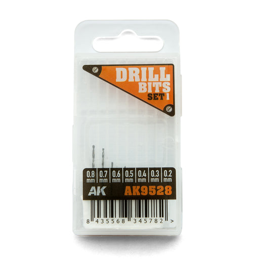 AK Interactive 9528 Drill Bits Set 1 (7 Bits)