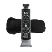 AK Interactive AD101 Artist Dense: Black & White Acrylic Paint Set (6 Colors) 20ml Tubes