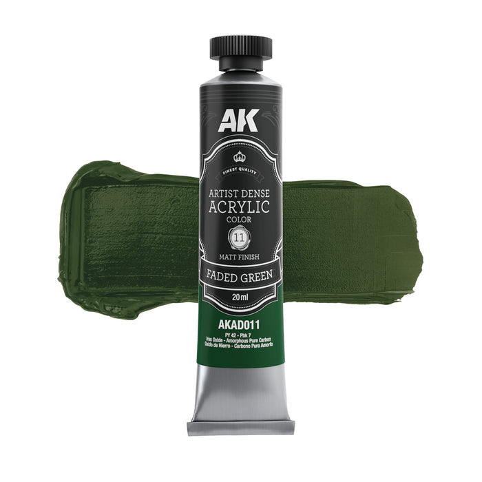 AK Interactive AD103 Artist Dense: Figures Special Acrylic Paint Set (6 Colors) 20ml Tubes