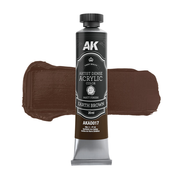 AK Interactive AD103 Artist Dense: Figures Special Acrylic Paint Set (6 Colors) 20ml Tubes