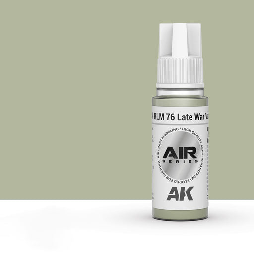 AK Interactive AK11829 RLM 76 Version 6 Light Blue-Grey 3Gen Acrylic Paint 17ml Bottle (Air Series)