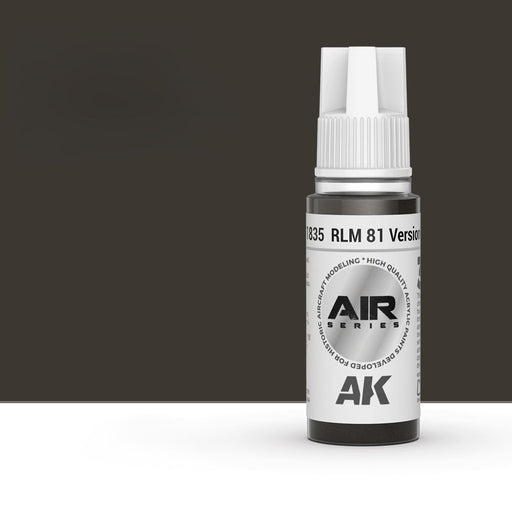 AK Interactive AK11835 RLM 81 Version 1 Camouflage Shade 3Gen Acrylic Paint 17ml Bottle (Air Series)