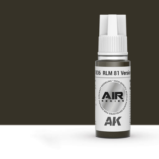 AK Interactive AK11836 RLM 81 Version 2 Camouflage Shade 3 Gen Acrylic Paint 17ml Bottle (Air Series)