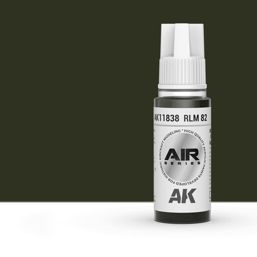 AK Interactive AK11838 RLM 82 Light Green 3 Gen Acrylic Paint 17ml Bottle (Air Series)