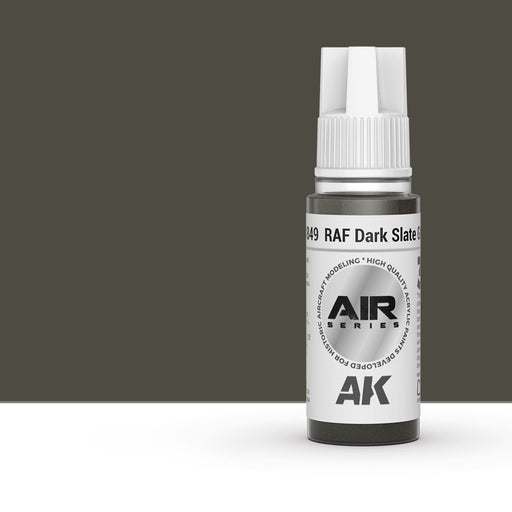 AK Interactive AK11849 RAF Dark Slate Grey 3 Gen Acrylic Paint 17ml Bottle (Air Series)