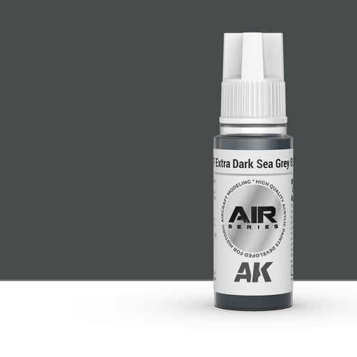 AK Interactive AK11850 RAF Extra Dark Sea Grey BS381C/640 3 Gen Acrylic Paint 17ml Bottle (Air Series)