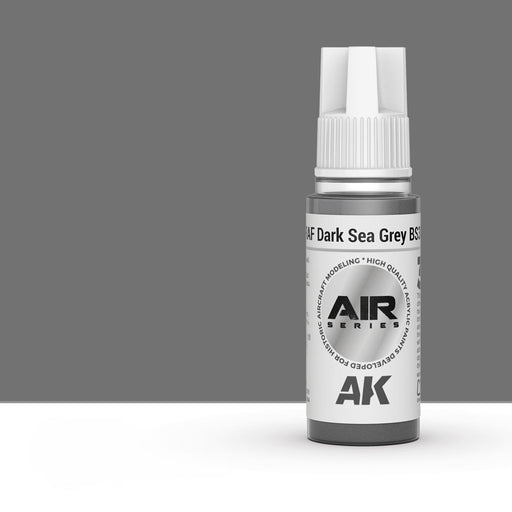 AK Interactive AK11851 RAF Dark Sea Grey BS381C/638 3 Gen Acrylic Paint 17ml Bottle (Air Series)