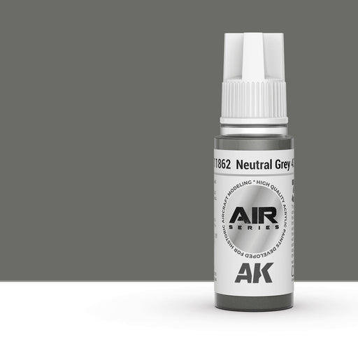 AK Interactive AK11862 Neutral Grey 43 3 Gen Acrylic Paint 17ml Bottle (Air Series)