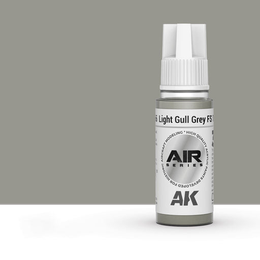 AK Interactive AK11866 Light Gull Grey FS16440 3 Gen Acrylic Paint 17ml Bottle (Air Series)