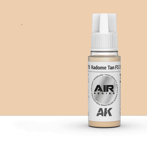 AK Interactive AK11870 Radome Tan FS33613 3 Gen Acrylic Paint 17ml Bottle (Air Series)
