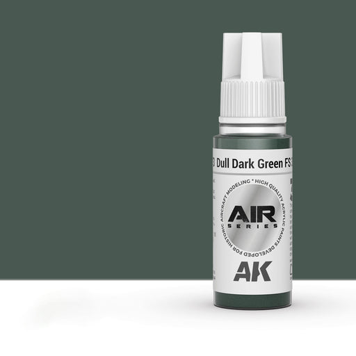 AK Interactive AK11873 Dull Dark Green FS34092 3 Gen Acrylic Paint 17ml Bottle (Air Series)