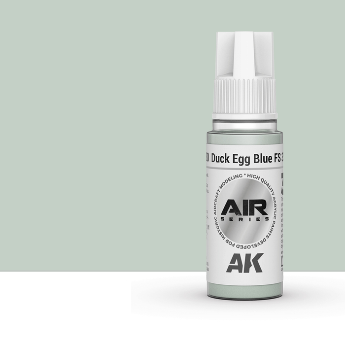 AK Interactive AK11880 Duck Egg Blue FS35622 3 Gen Acrylic Paint 17ml Bottle (Air Series)