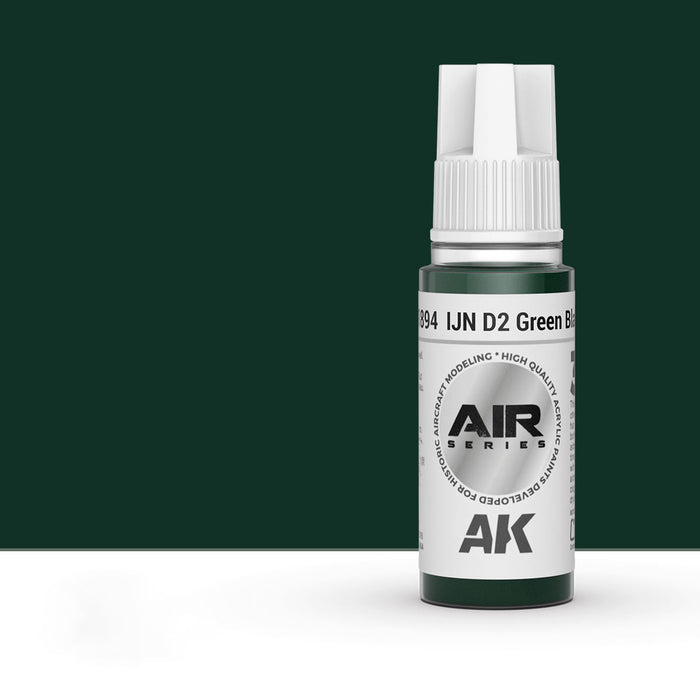 AK Interactive AK11894 UN D2 Green Black 3 Gen Acrylic Paint 17ml Bottle (Air Series)