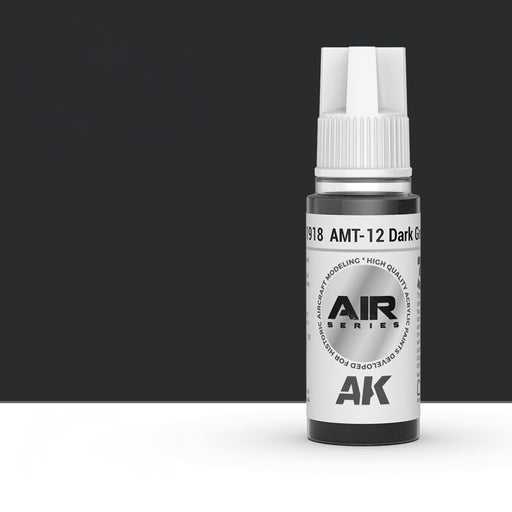 AK Interactive AK11918 AMT-12 Dark Grey 3Gen Acrylic Paint 17ml Bottle (Air Series)