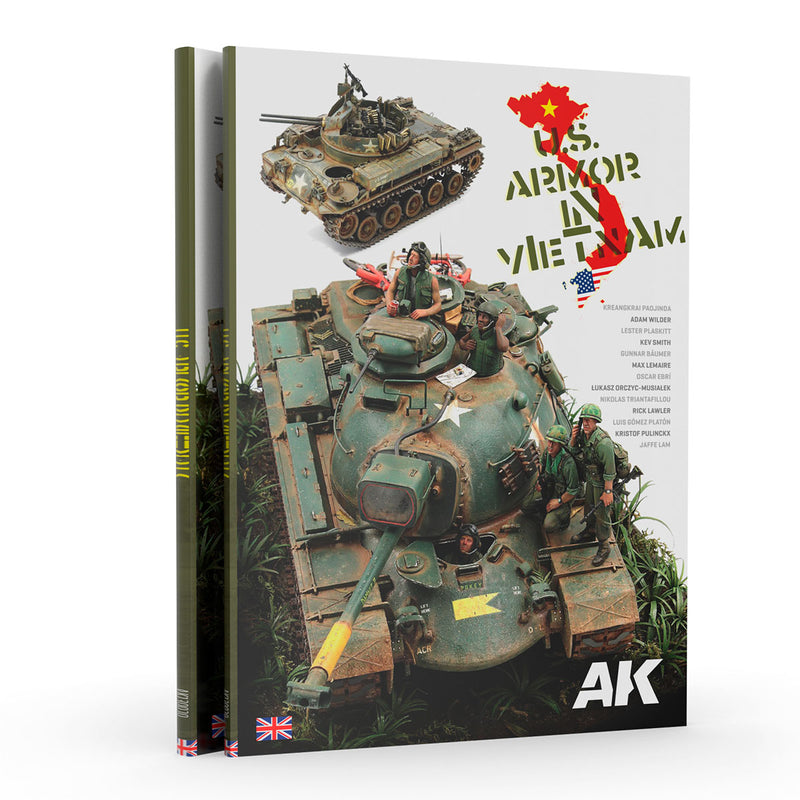 AK Interactive AK130029 U.S Armor in Vietnam Book (Softcover)