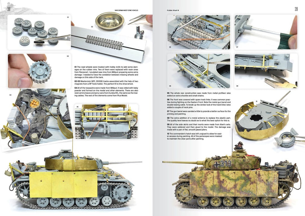 AK Interactive AK514 WWII German Most Iconic Vehicles Volume 1 Book (Softcover)