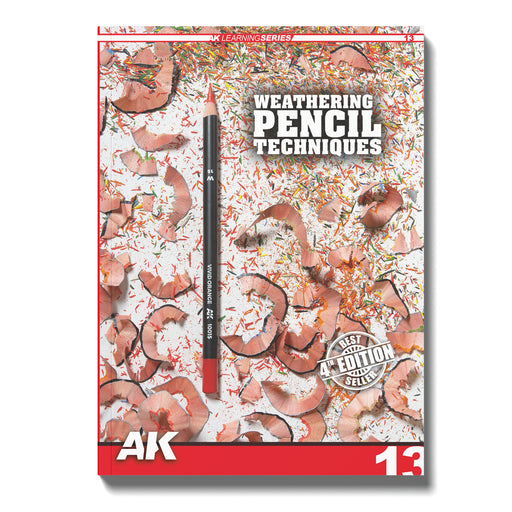 AK Interactive AK522 Learning Series 13: Weathering Pencil Techniques (Softcover)