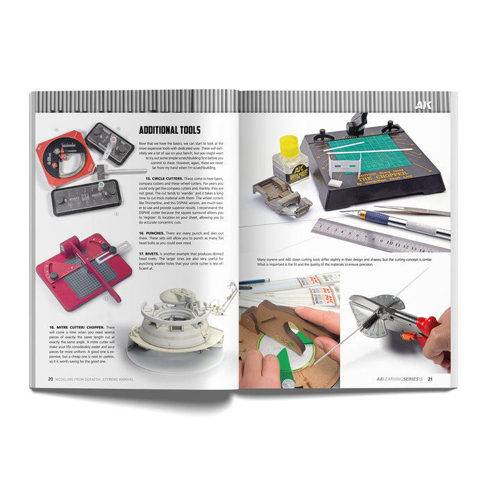 AK Interactive AK527 Learning Series 15: Modeling from Scratch (Softcover)