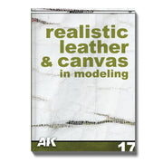 AK Interactive AK542 Learning Series 17: Realistic Leather & Canvas Book (Softcover)