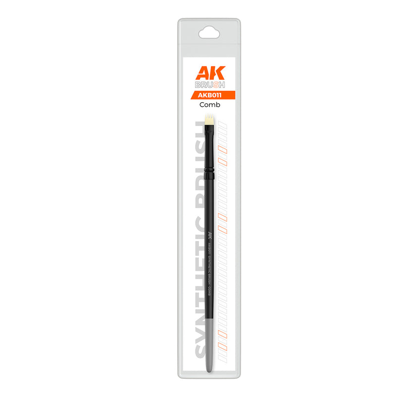 AK Interactive B011 Comb Synthetic Brush