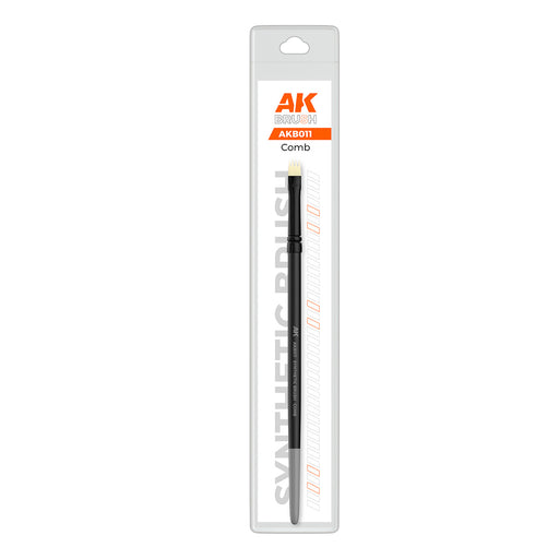 AK Interactive B011 Comb Synthetic Brush