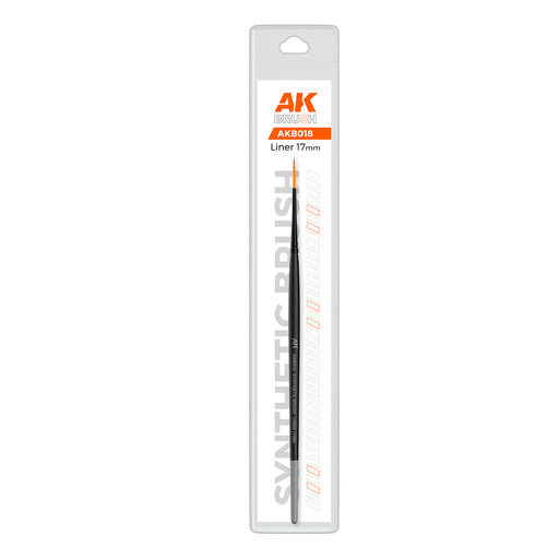 AK Interactive B018 Liner 17mm Synthetic Brush