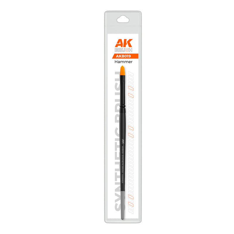 AK Interactive B019 Hammer Synthetic Brush
