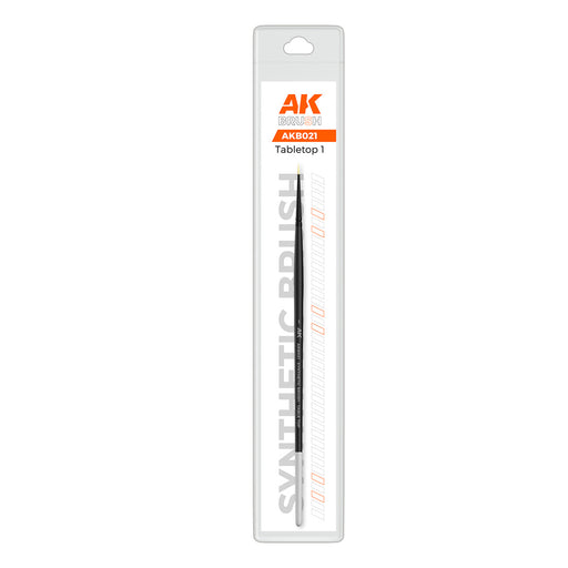 AK Interactive B021 Tabletop 1 Synthetic Brush