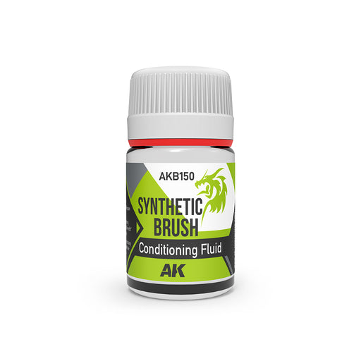 AK Interactive B150 Synthetic Brush Conditioning Fluid 35ml Bottle