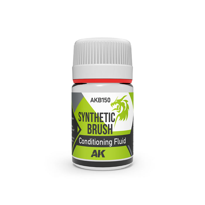 AK Interactive B150 Synthetic Brush Conditioning Fluid 35ml Bottle