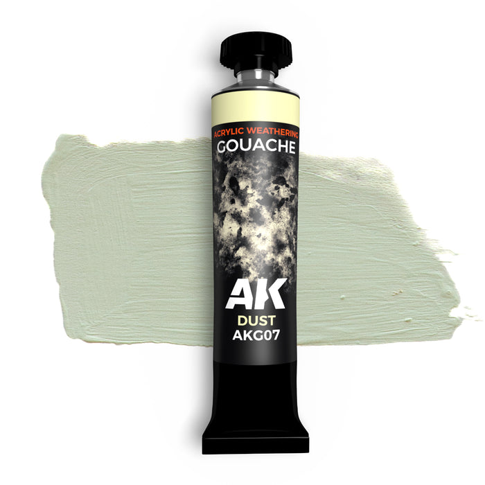 AK Interactive G07 Gouache Dust Acrylic Weathering Paint 20ml Tube