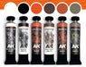 AK Interactive G25 Gouaches Weathering Effects Set