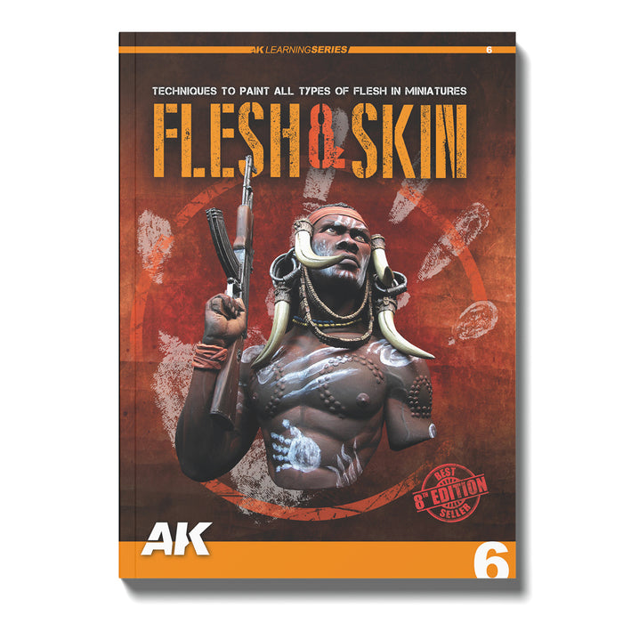 AK Interactive Learning Series 6: Carnes y Lieles/Flesh & Skin Book