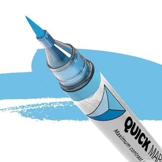 AK Interactive MQ011 Quick Marker - Ice Blue