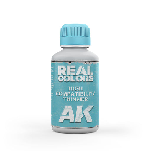 AK Interactive RC701 Real Colors: High Compatibility Thinner 200ml Bottle