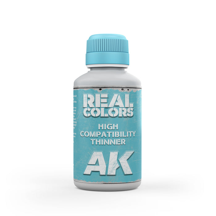 AK Interactive RC701 Real Colors: High Compatibility Thinner 200ml Bottle