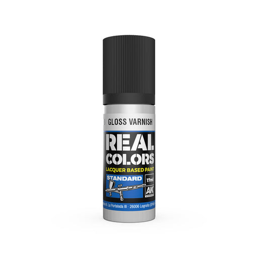 AK Interactive RC803 Real Colors Standard: Gloss Varnish Lacquer Based Paint 17ml Bottle