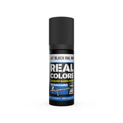 AK Interactive RC804 Real Colors Standard: Flat Black RAL9005 Lacquer Based Paint 17ml Bottle