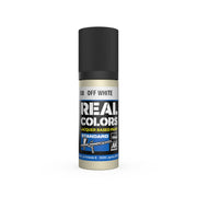 AK Interactive RC808 Real Colors Standard: Off White Lacquer Based Paint 17ml Bottle