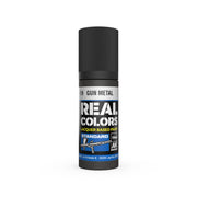 AK Interactive RC819 Real Colors Standard: Gun Metal Lacquer Based Paint 17ml Bottle