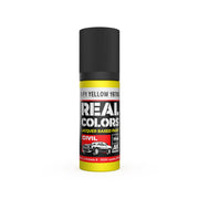 AK Interactive RC841 Real Colors Civil: F1 Yellow 1970s-80s Lacquer Based Paint 17ml Bottle