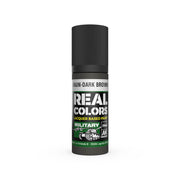AK Interactive RC855 Real Colors Military: Dark Brown Lacquer Based Paint 17ml Bottle