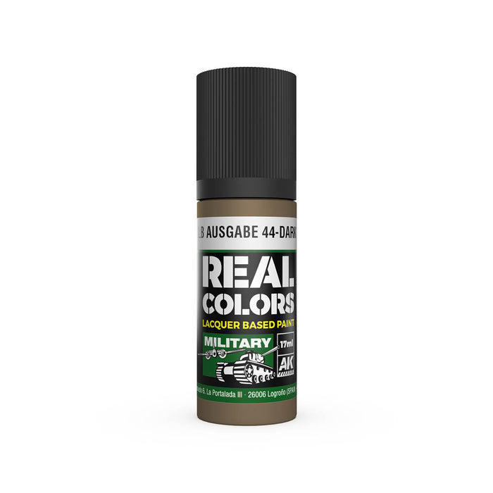 AK Interactive RC860 Real Colors Military: Dark Yellow 1944 Lacquer Based Paint 17ml Bottle